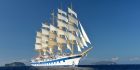 Die Royal Clipper auf offener See