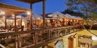 Wunderschönes Ambiente und romantische Stimmung beim Abendessen in Ihrem Hotel auf den Kapverde Inseln