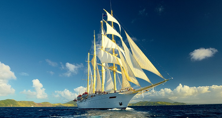 Die Star Clipper von außen