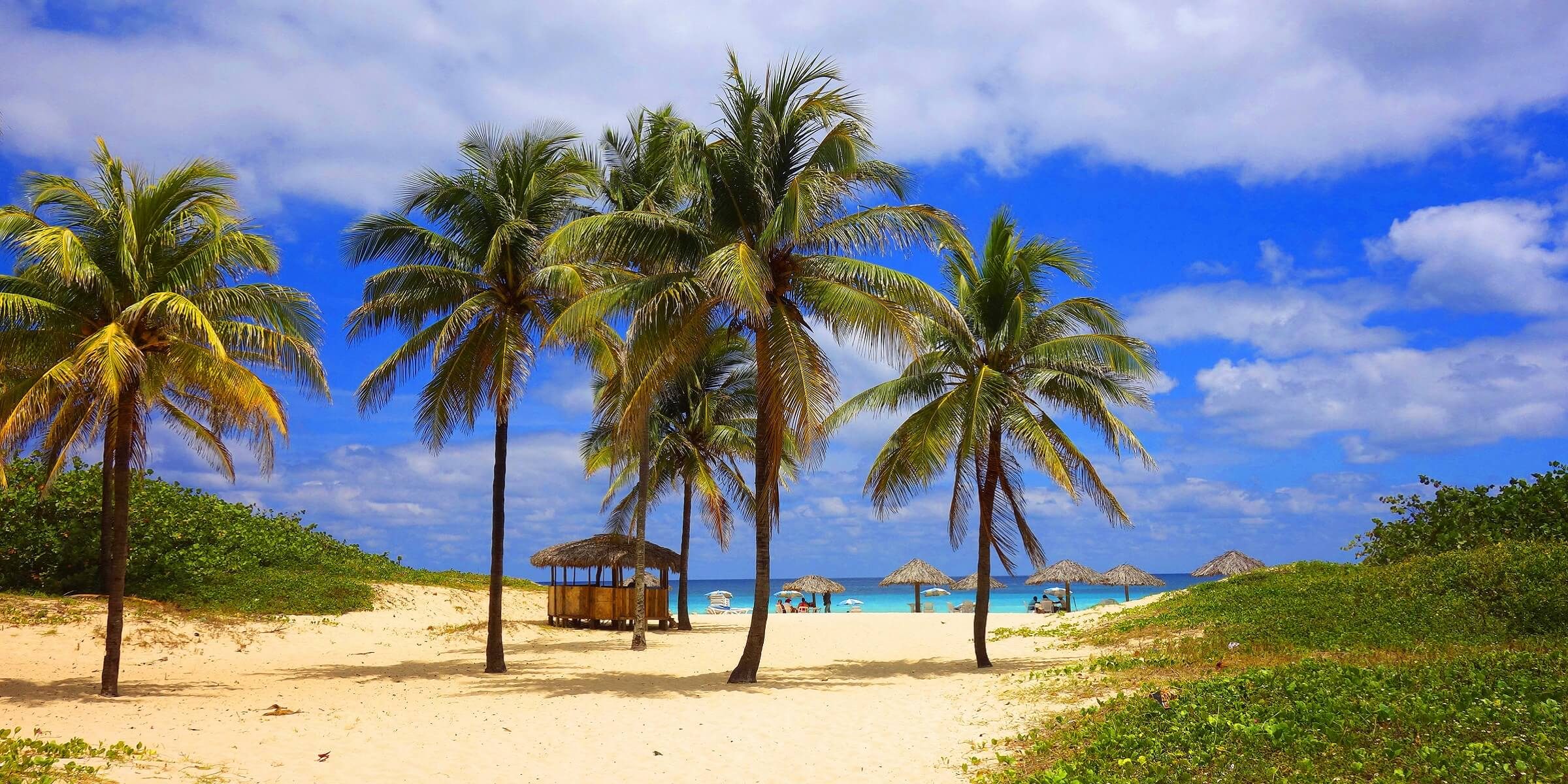 Der kubanische Strand lädt zum Entspannen ein