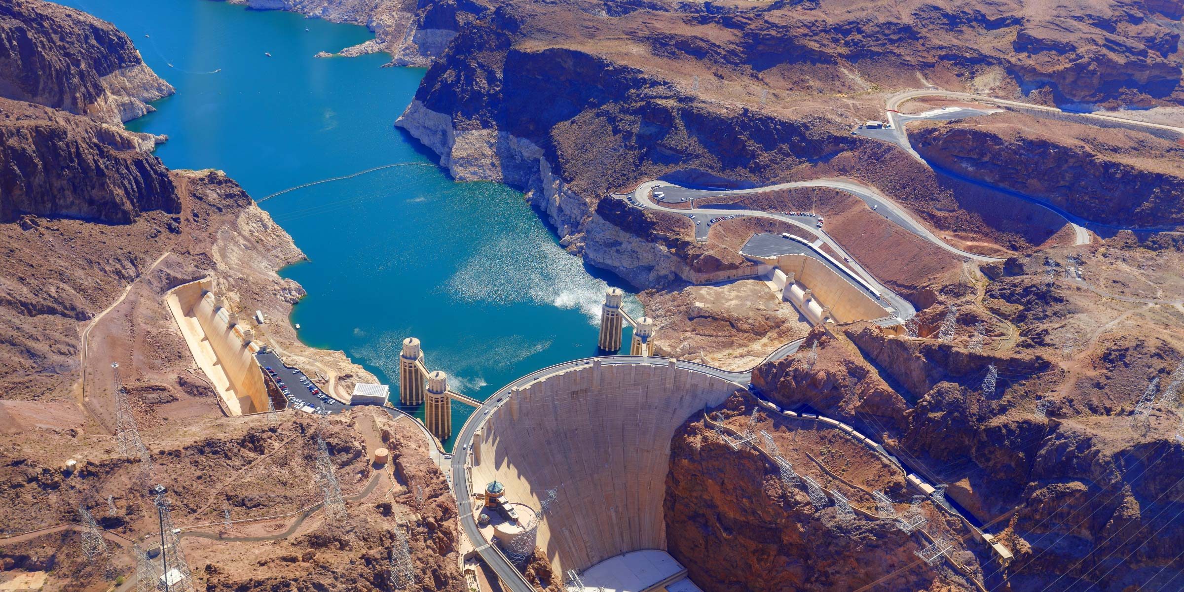 Der Hoover Damm in Nevada