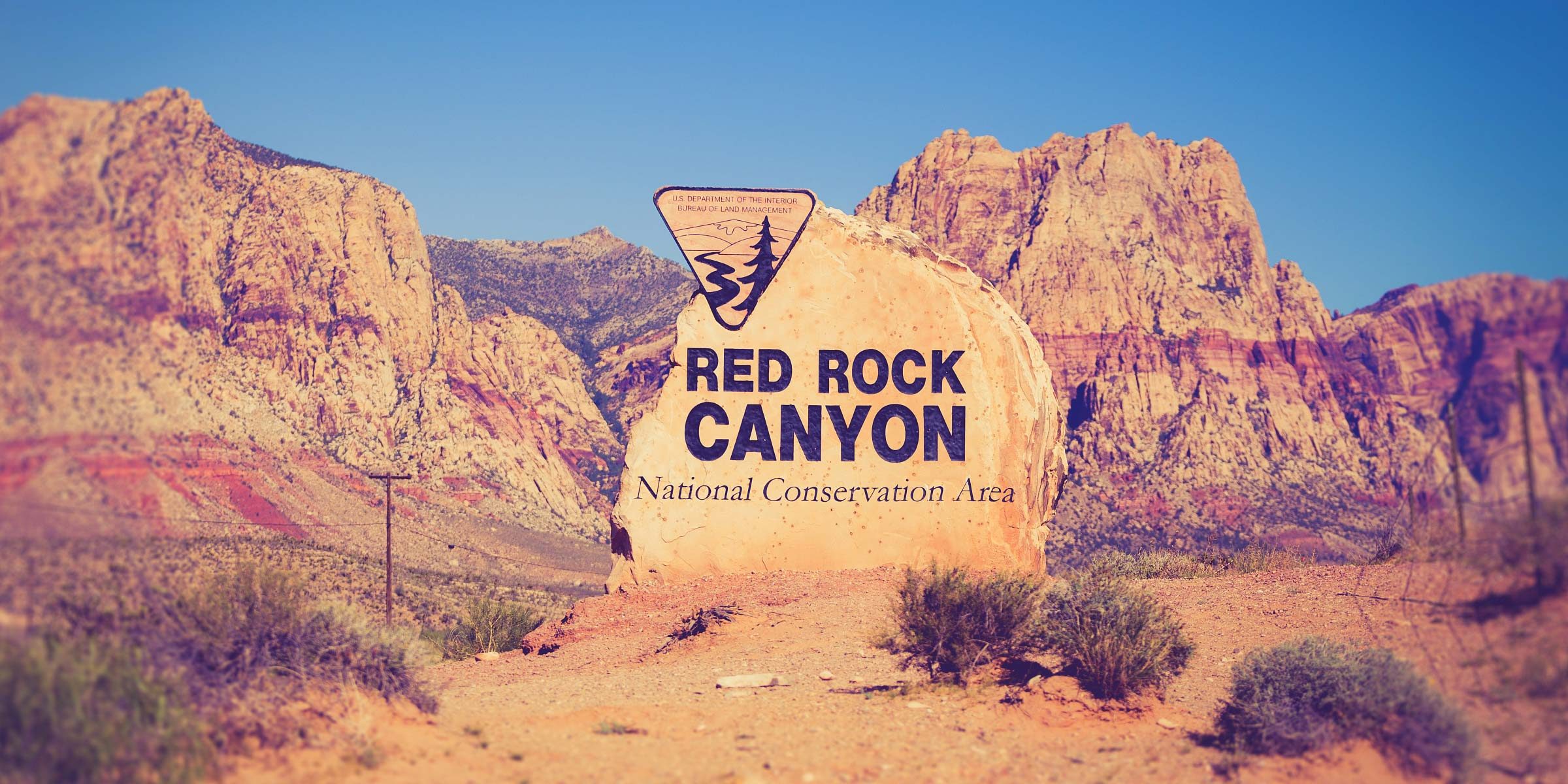 Der Red Rock Canyon in Las Vegas