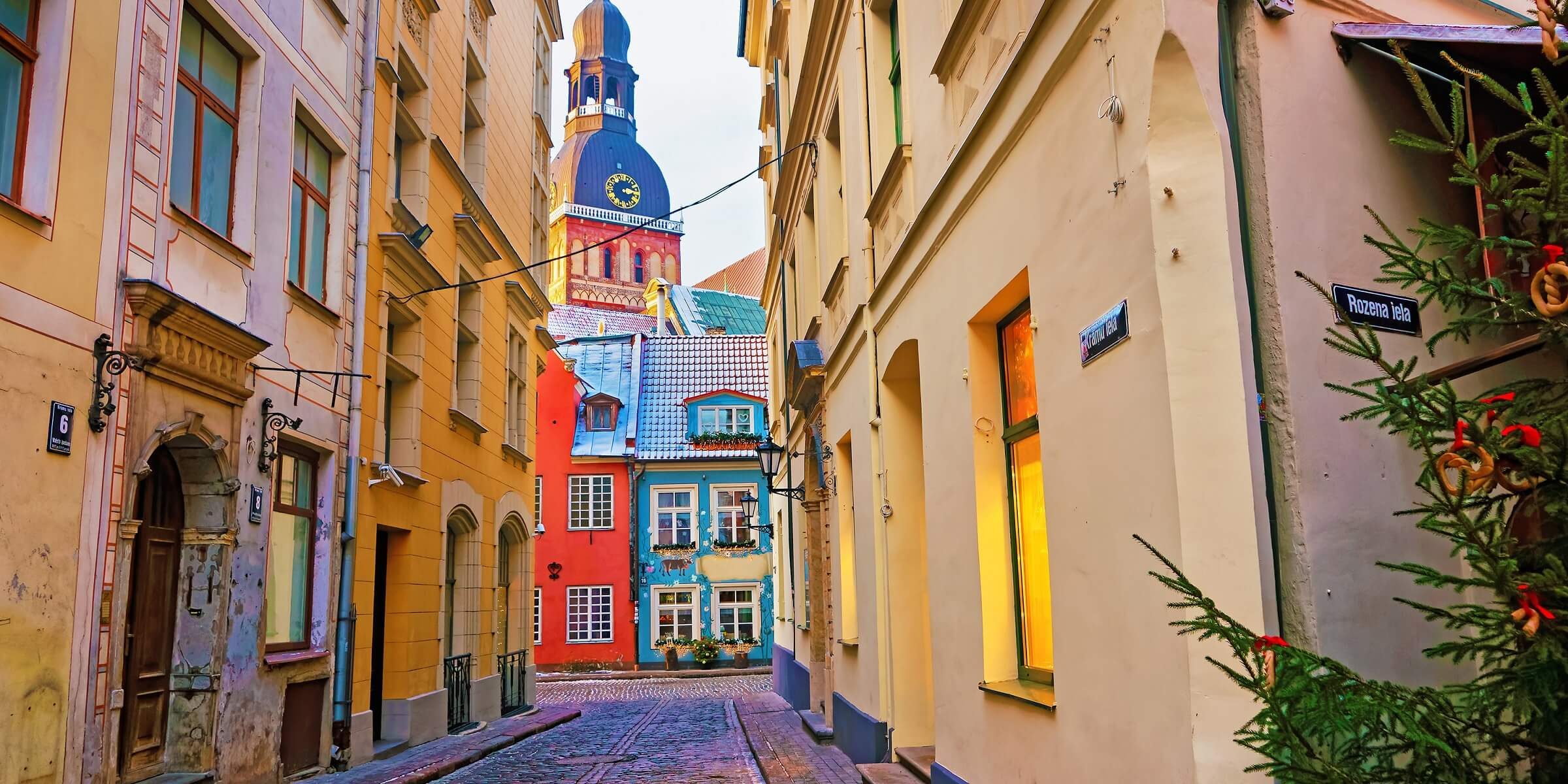Die Sankt Peters Kirche in Riga
