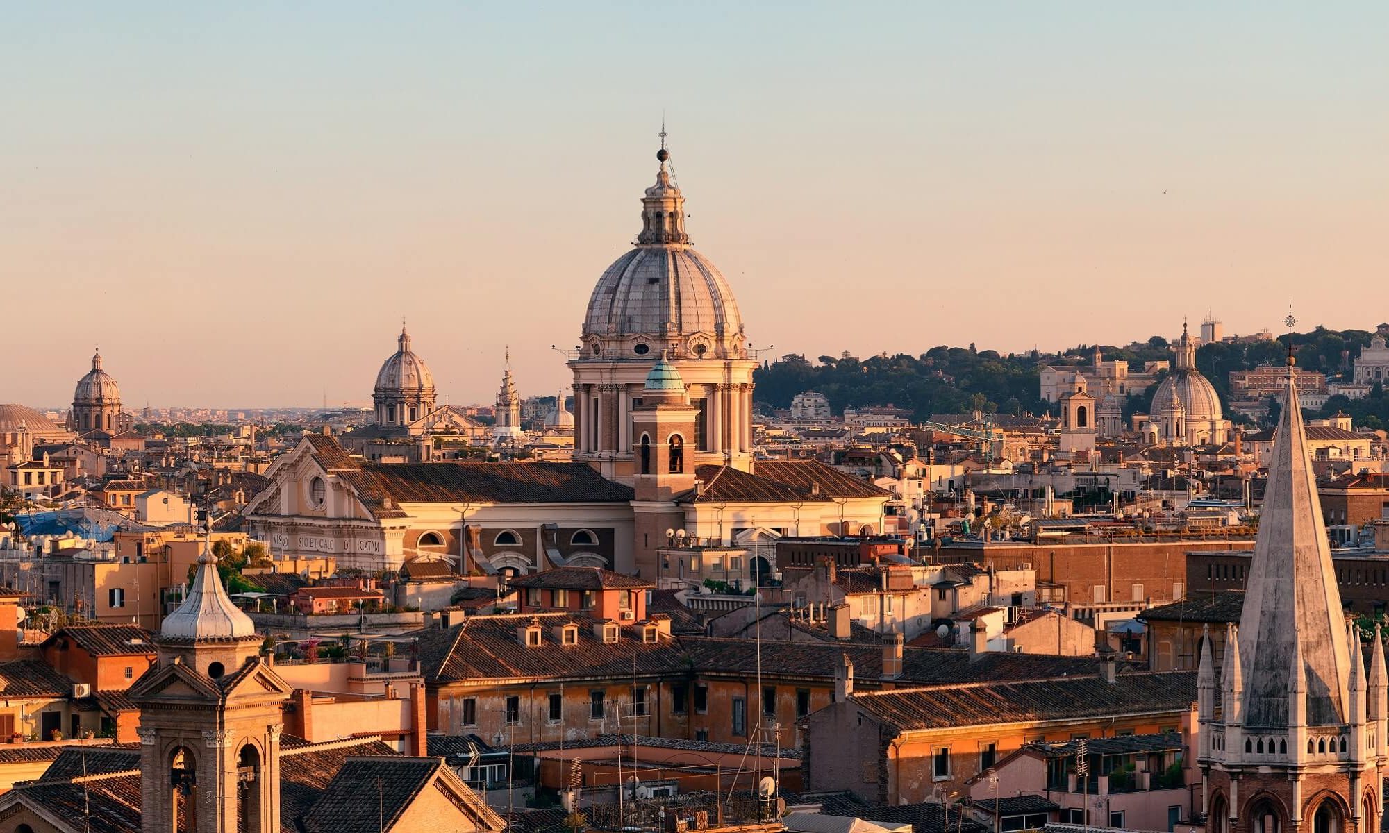 Über den Dächern von Rom