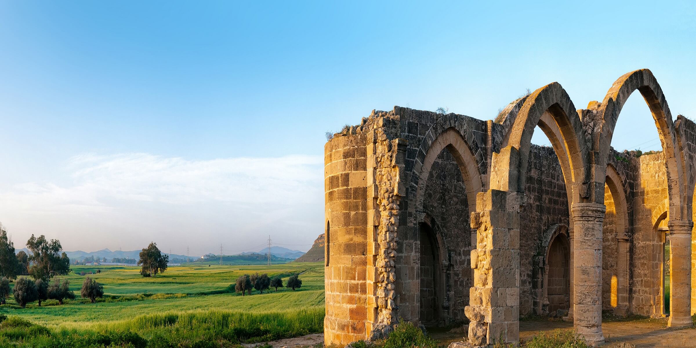 In Zypern können Sie viele Ruinen begutachten und einiges über die Kultur lernen