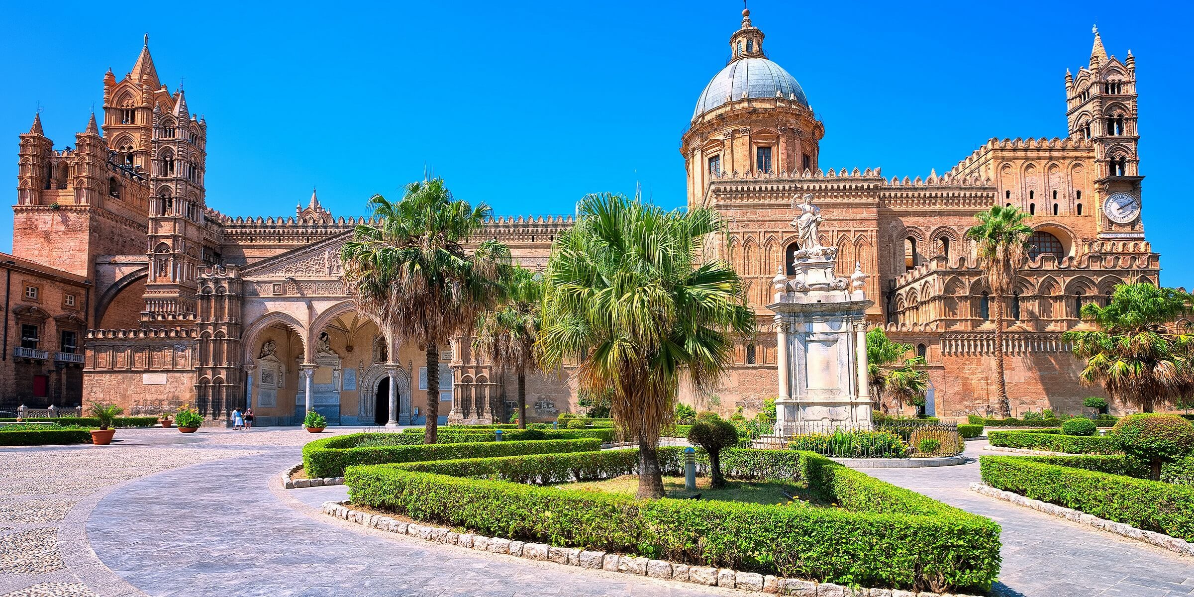 Die Kathedrale von Palermo auf Sizilien