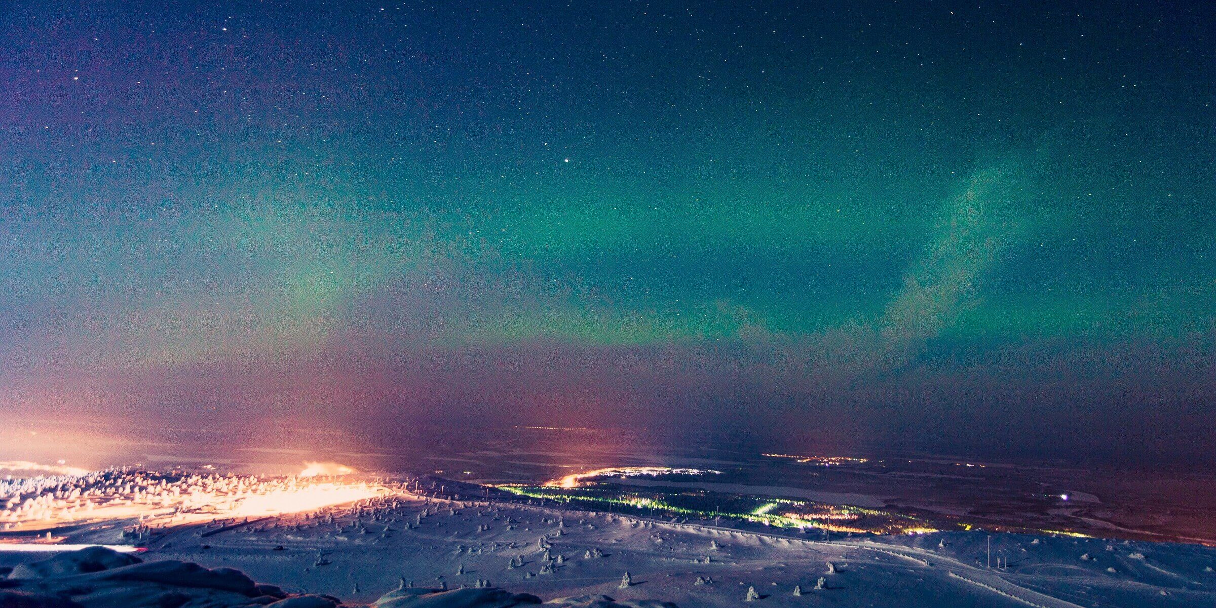 Wer die Polarlichter einmal sehen möchte, sollte unbedingt eine Reise nach Lappland machen