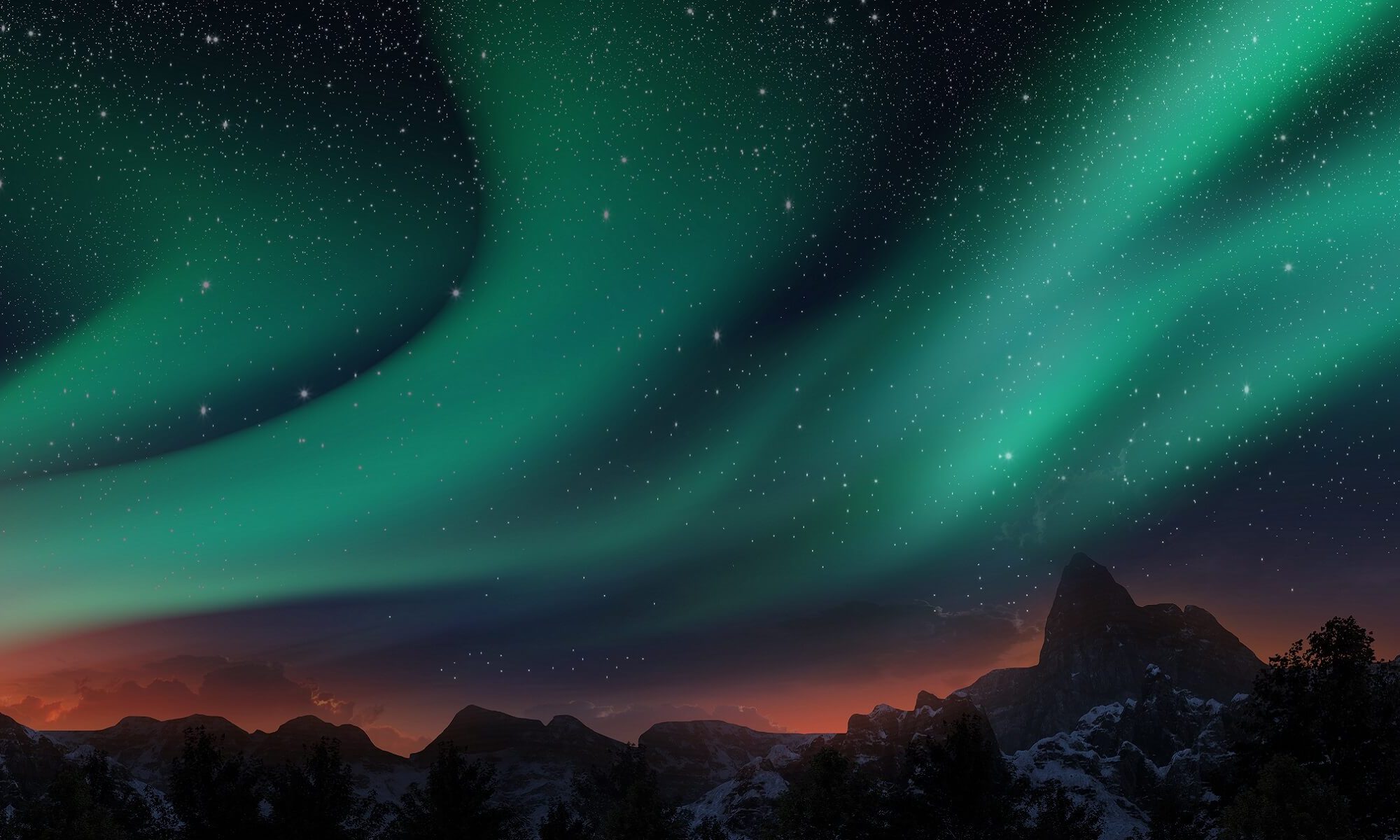 Die Polarlichter in Lappland, ein einzigartiges Erlebnis