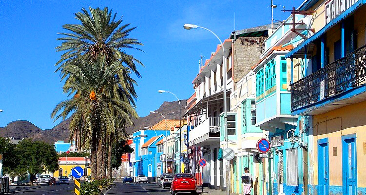 Die Straßen von Santo Antao auf Kapverden