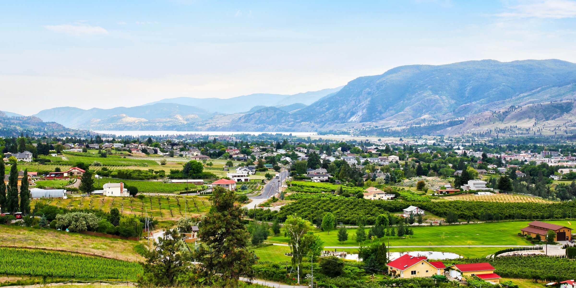 In Kanada wird direkt am Wasser Wein angebaut