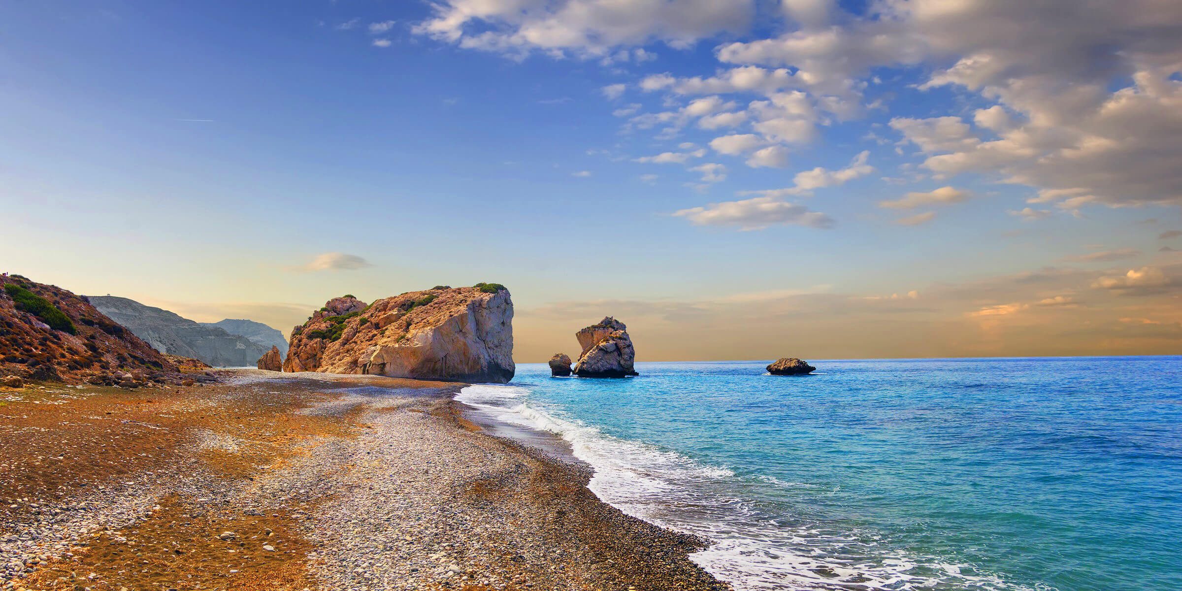 Die Felsen der Aphrodite auf Zypern