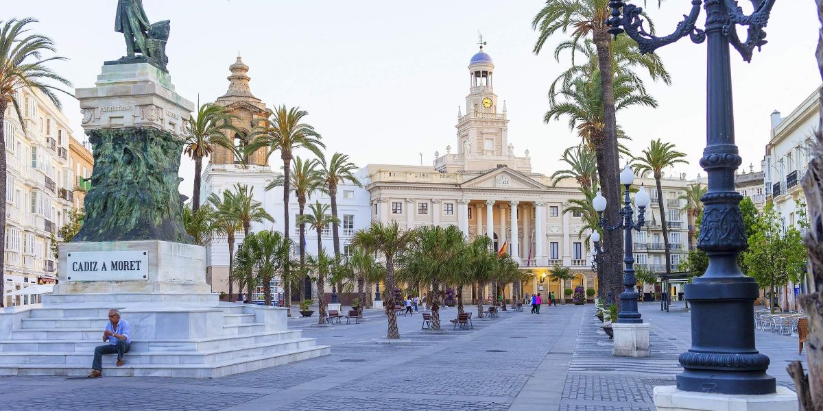 Das Rathaus in Cadiz