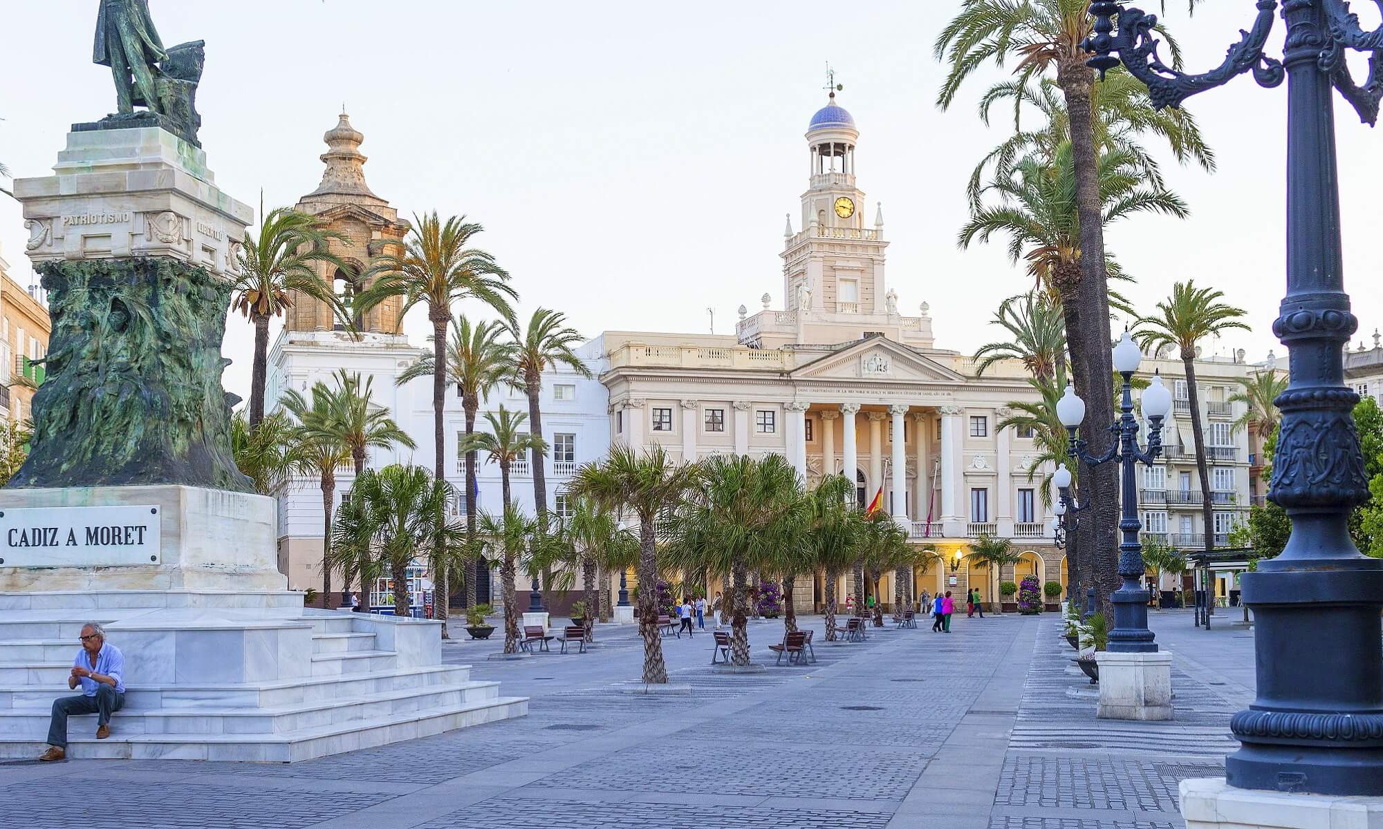 Das Rathaus in Cadiz