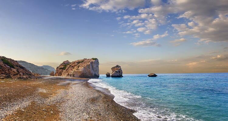 Die Felsen der Aphrodite auf Zypern