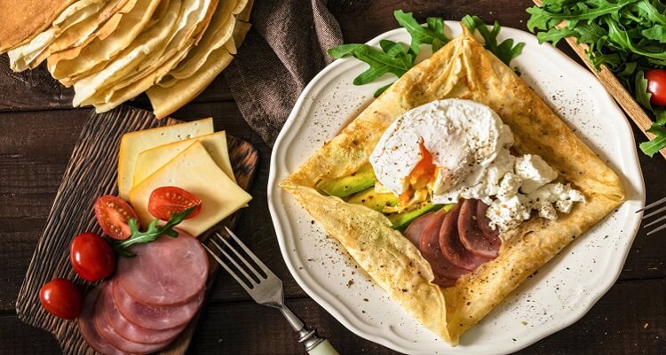 Auf Ihrer Singlereise wird es Ihnen auf jeden Fall gut gehen, es gibt überall leckere Crepes