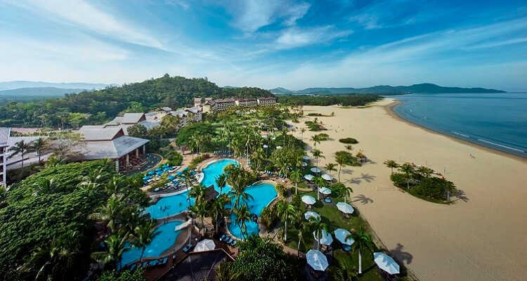 Die Außenansicht Ihres Hotels Shangri la´s Rasa Ria