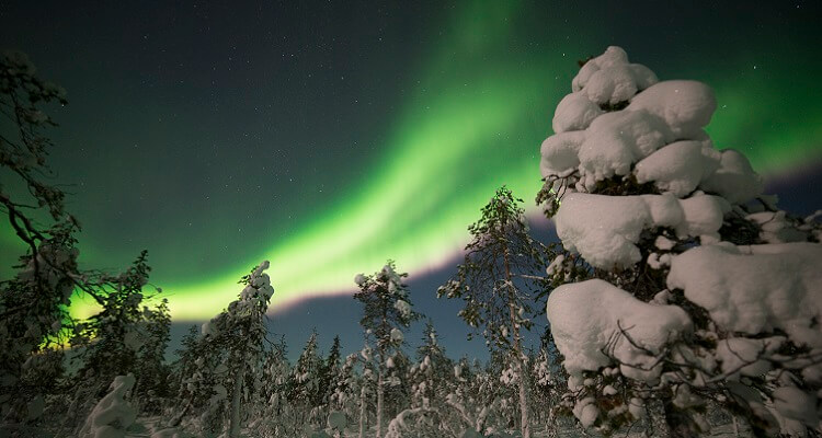 Ein einzigartiges Single-Erlebnis: die Polarlichter in Lappland