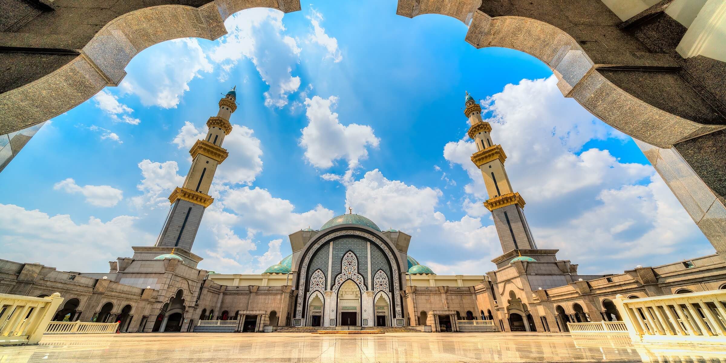 In Kuala Lumpur werden wir eine Moschee besuchen