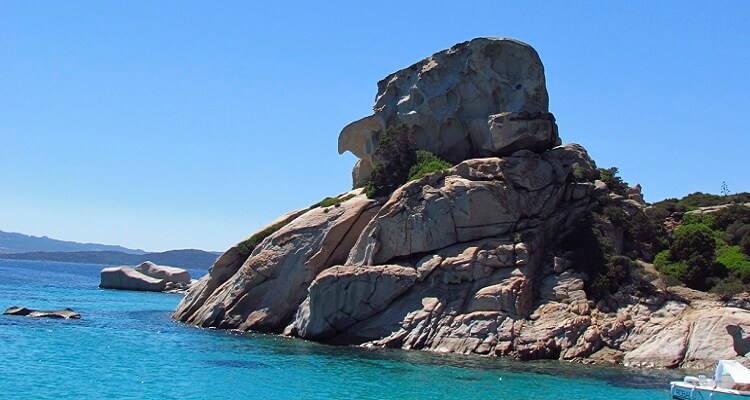 Die Felsformationen auf Sardinien