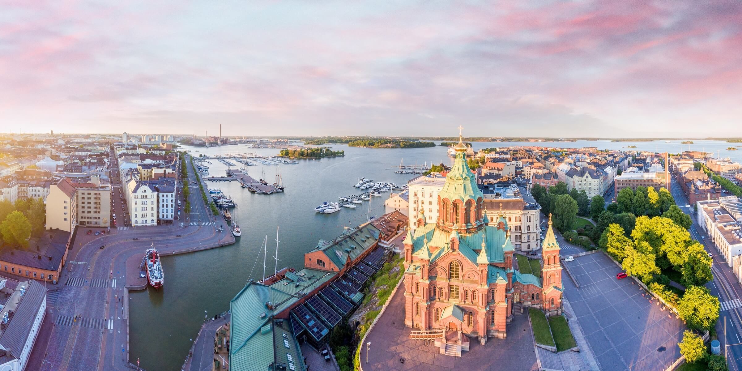 Genießen Sie einen Tag Freizeit in der finnischen Stadt Helsinki