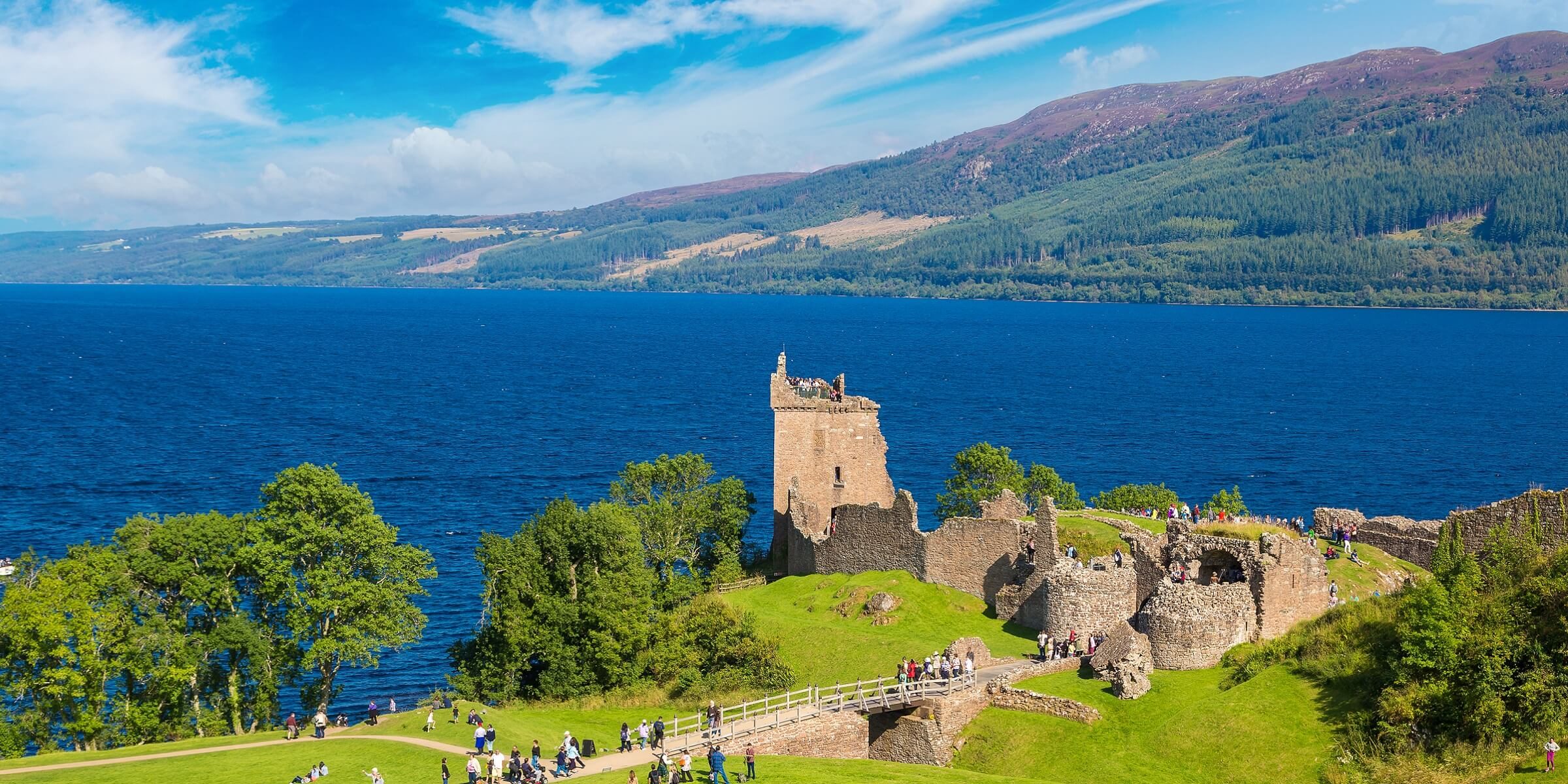 Suchen Sie nach Spuren von Nessi am Loch Ness