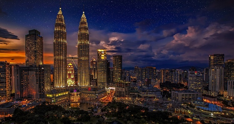 Petronas Towers in Kuala Lumpur