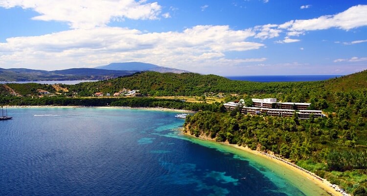 Lage Skiathos Palace Hotel in Griechenland