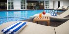 Der Pool des Hotel Melia in Kuala Lumpur