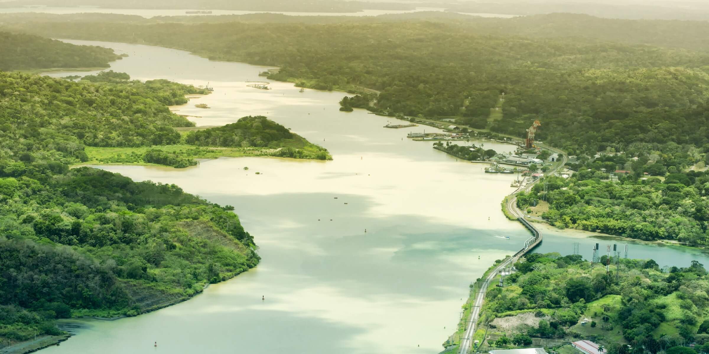 Die wunderschöne Landschaft in Panama