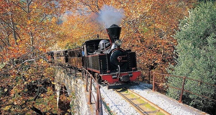 Die Schmalspurbahn auf Pilion
