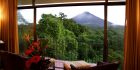 Die Aussicht aus einem Zimmer im Hotel Arenal Kioro