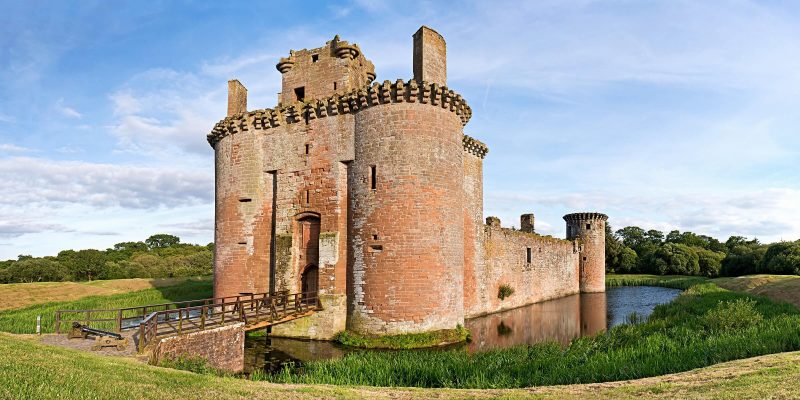 Reisetipps Schottland: Caerlaverock Castle