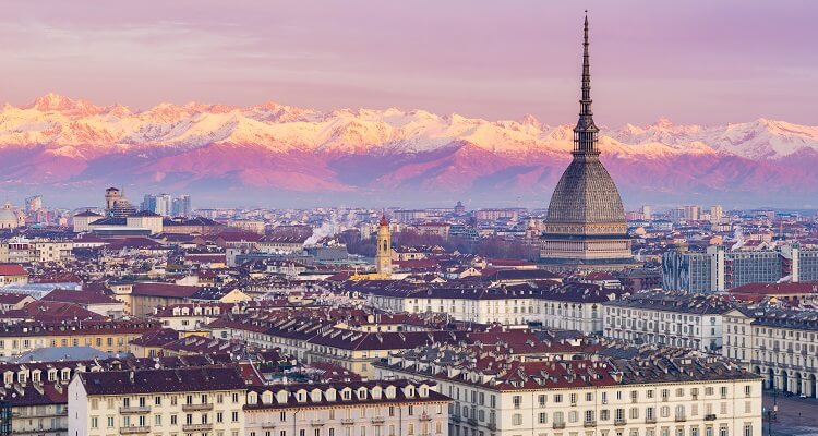 Die schöne Stadt Turin bei einer Reise mit adamare SingleReisen