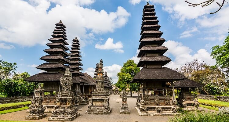 Die Besakih Tempel auf Bali
