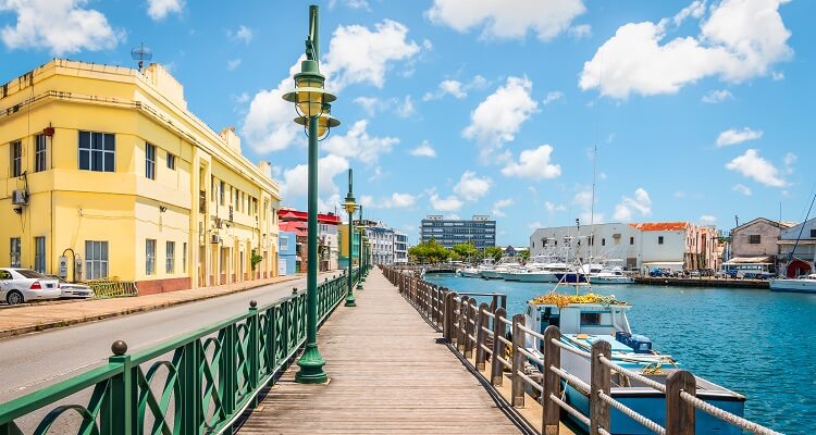 Bridgetown auf Barbados