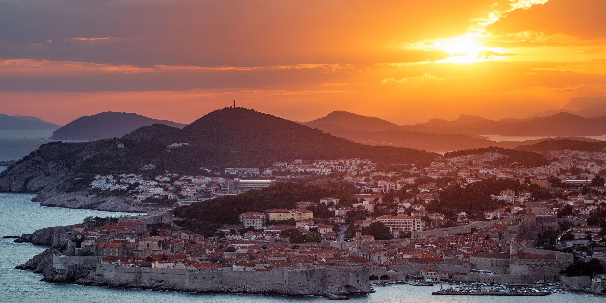 Dubrovnik Sonnenuntergang