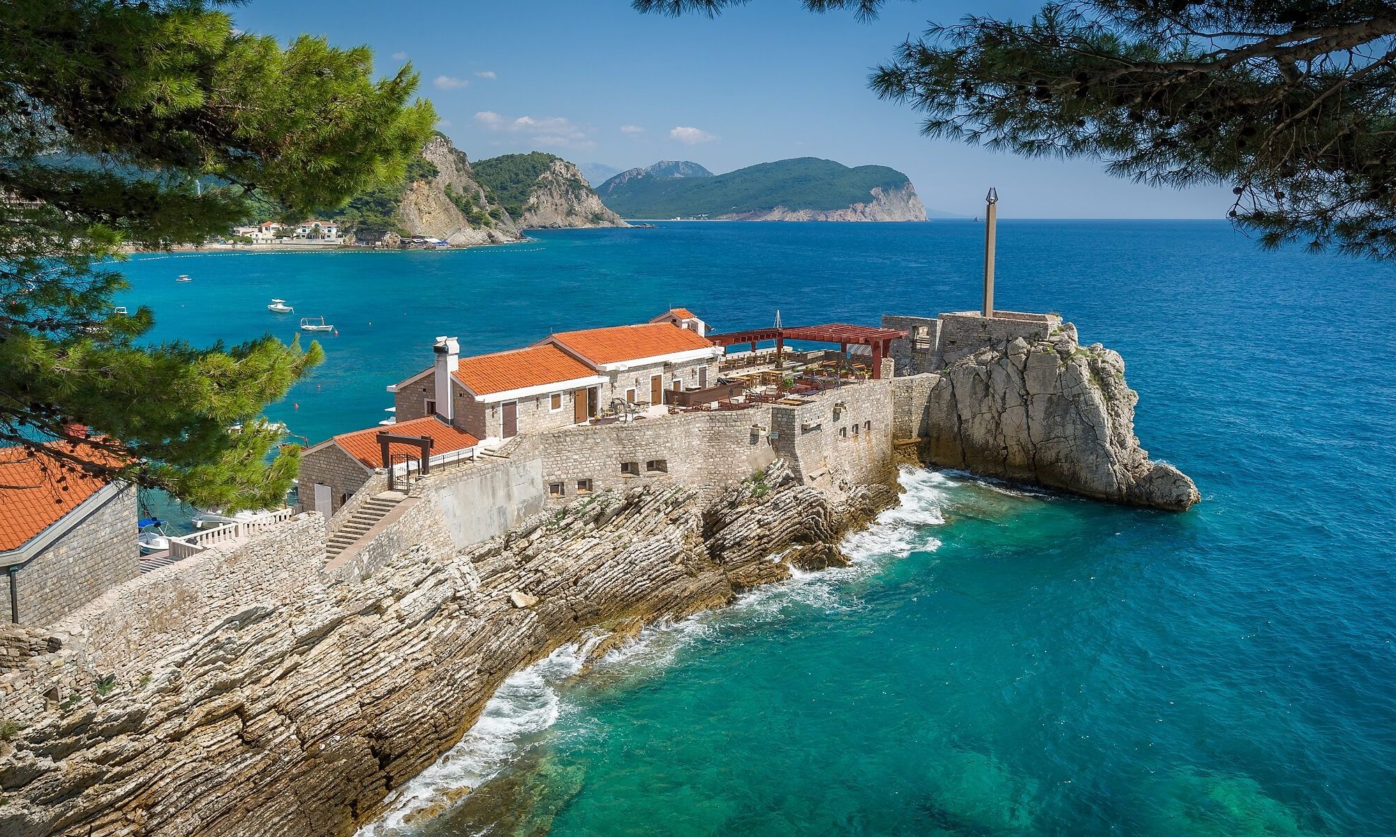 Bucht in Petrovac