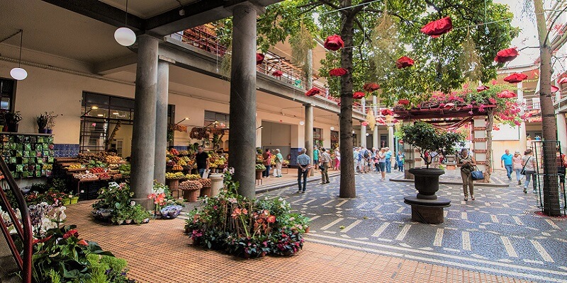 Unsere besten Reisetipps für den Urlaub auf Madeira: Markt in Funchals Altstadt
