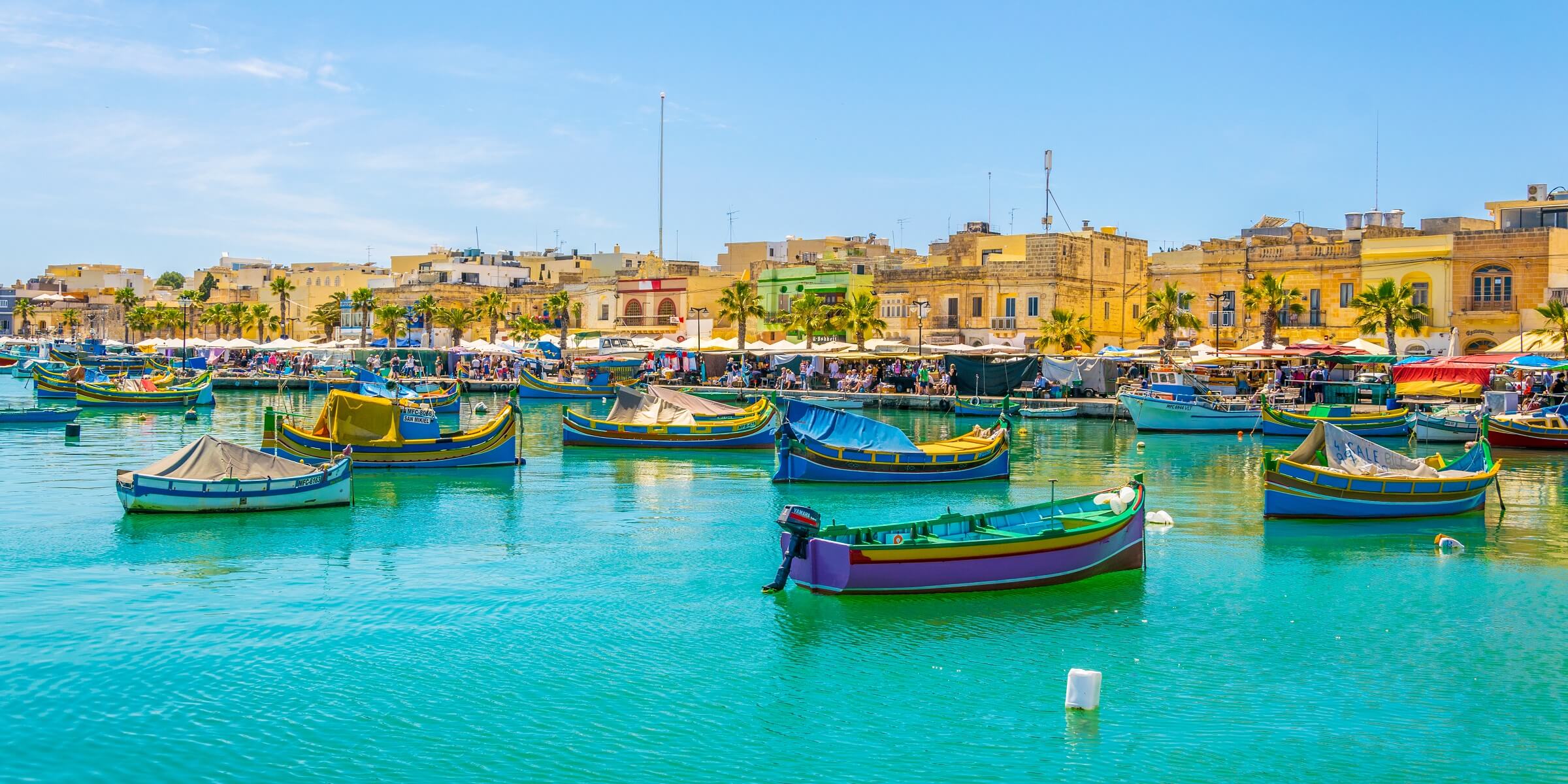 Auf Ihrer Singlereise nach Malta erkunden Sie den malerischen Hafen von Marsaxlokk