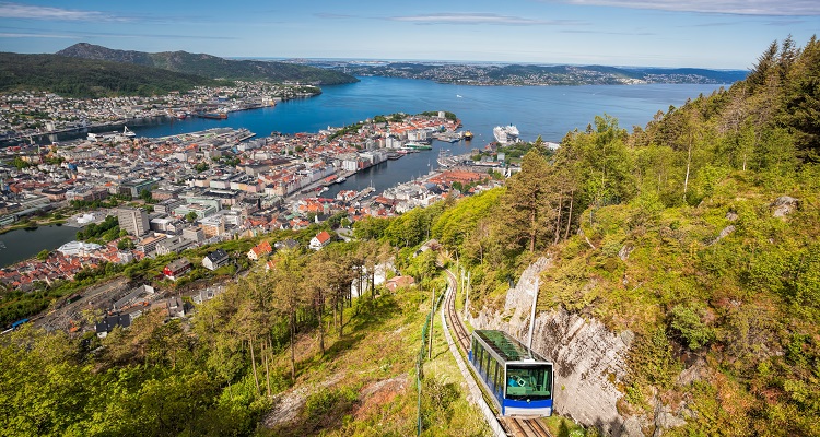 Norwegen, Bergen - Wanderung