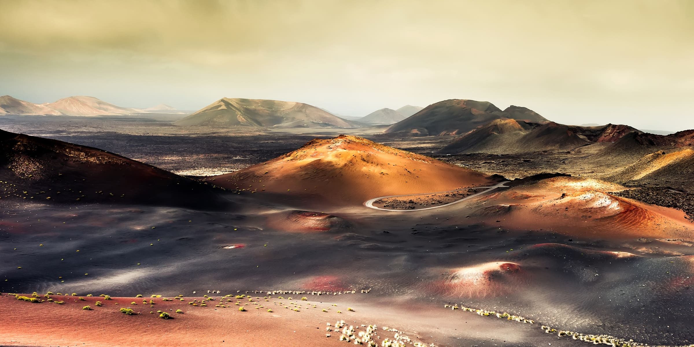 Singleurlaub auf Lanzarote - Berglandschaft