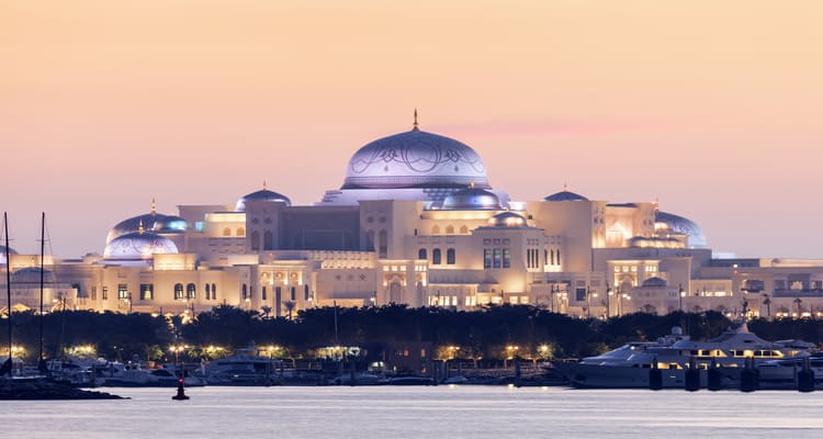 Singlereise nach Abu Dhabi - Präsidenten Palast