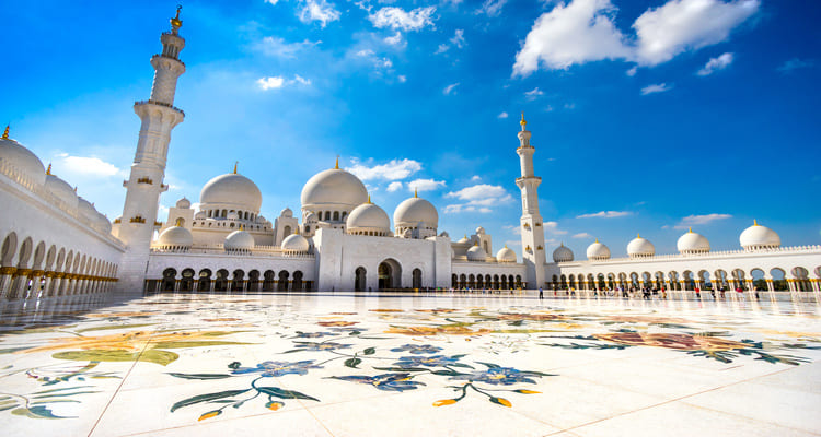 Singlereise nach Abu Dhabi - Scheich Zayed Moschee