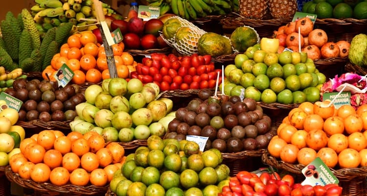 Singlereise nach Madeira - Markt in Funchal