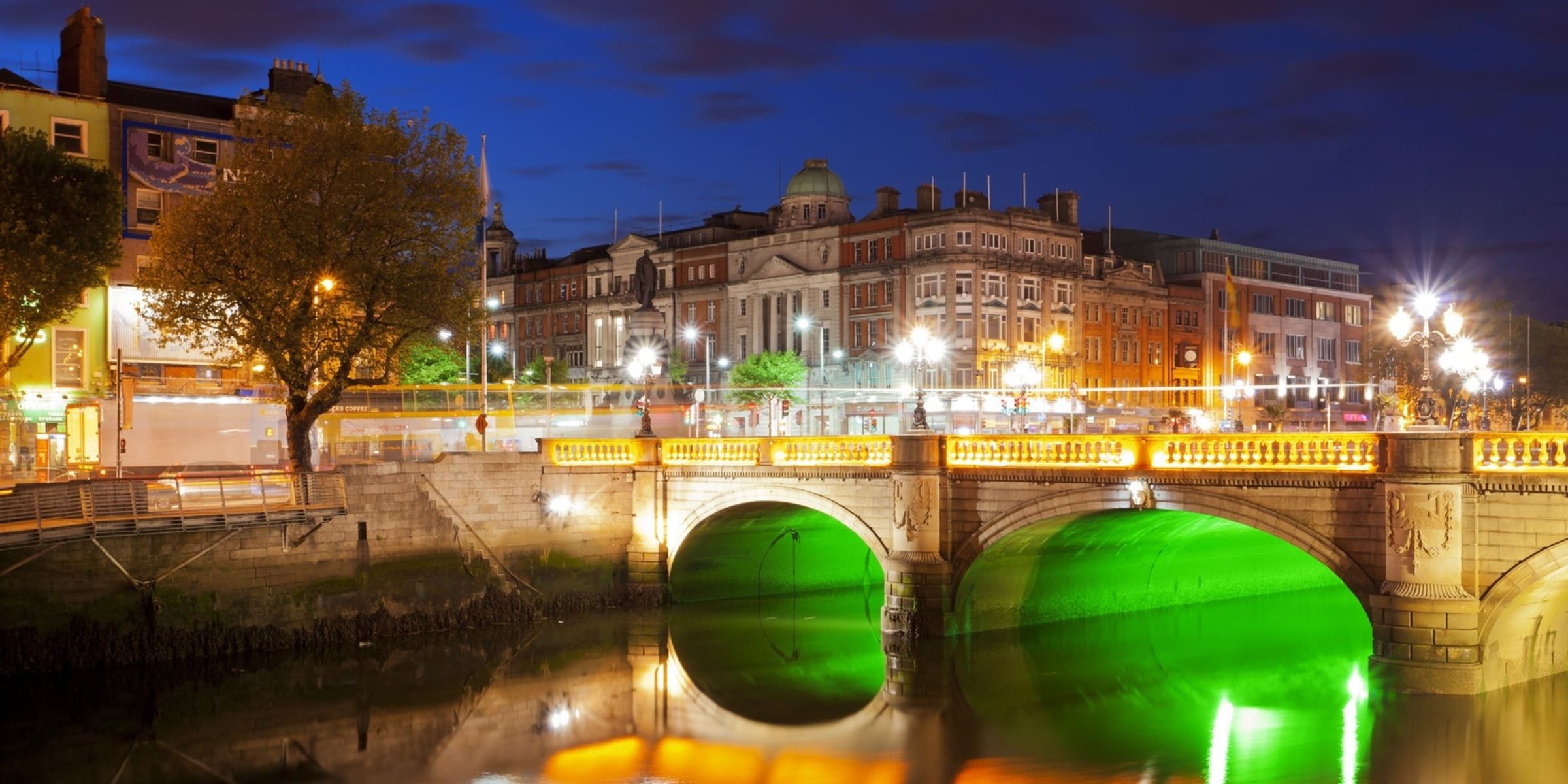 Singlereise nach Dubin - Liffey River