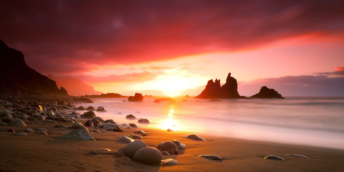 Singlereise nach Teneriffa - Sonnenuntergang am Strand