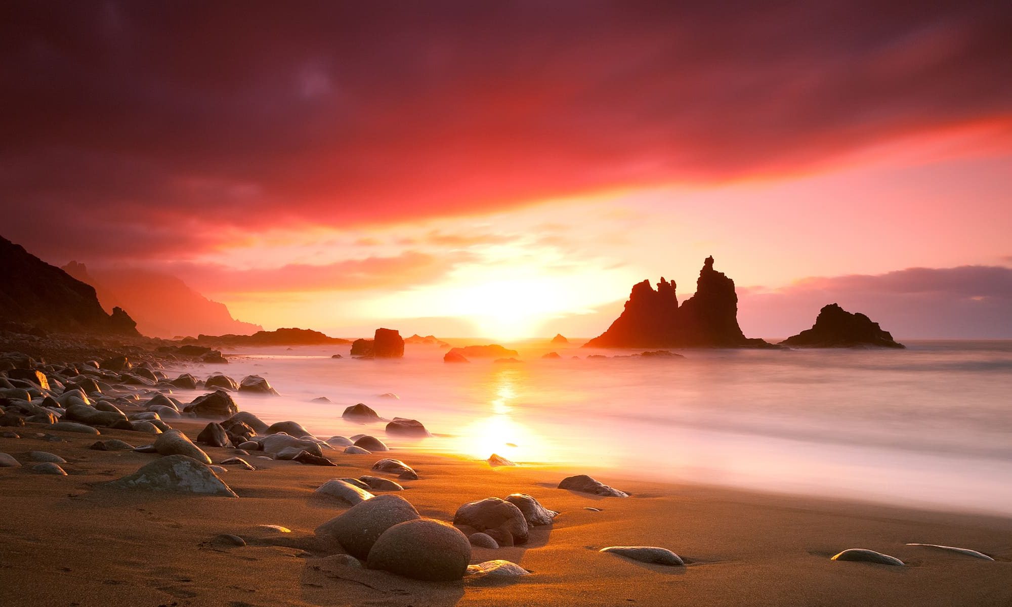 Singlereise nach Teneriffa - Sonnenuntergang am Strand