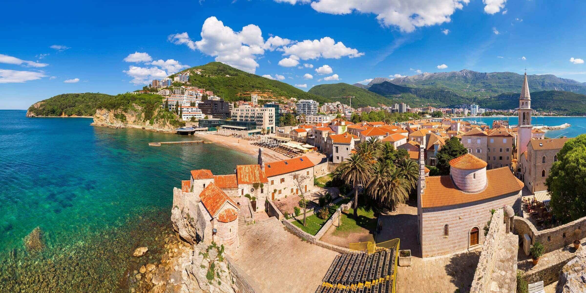 Singlereise nach Montenegro - Altstadt Budva
