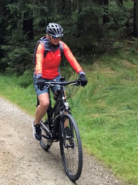 Persönlicher Reisebericht: Michaelas erste Singlereise mit adamare - Mountainbike fahren in Österreich