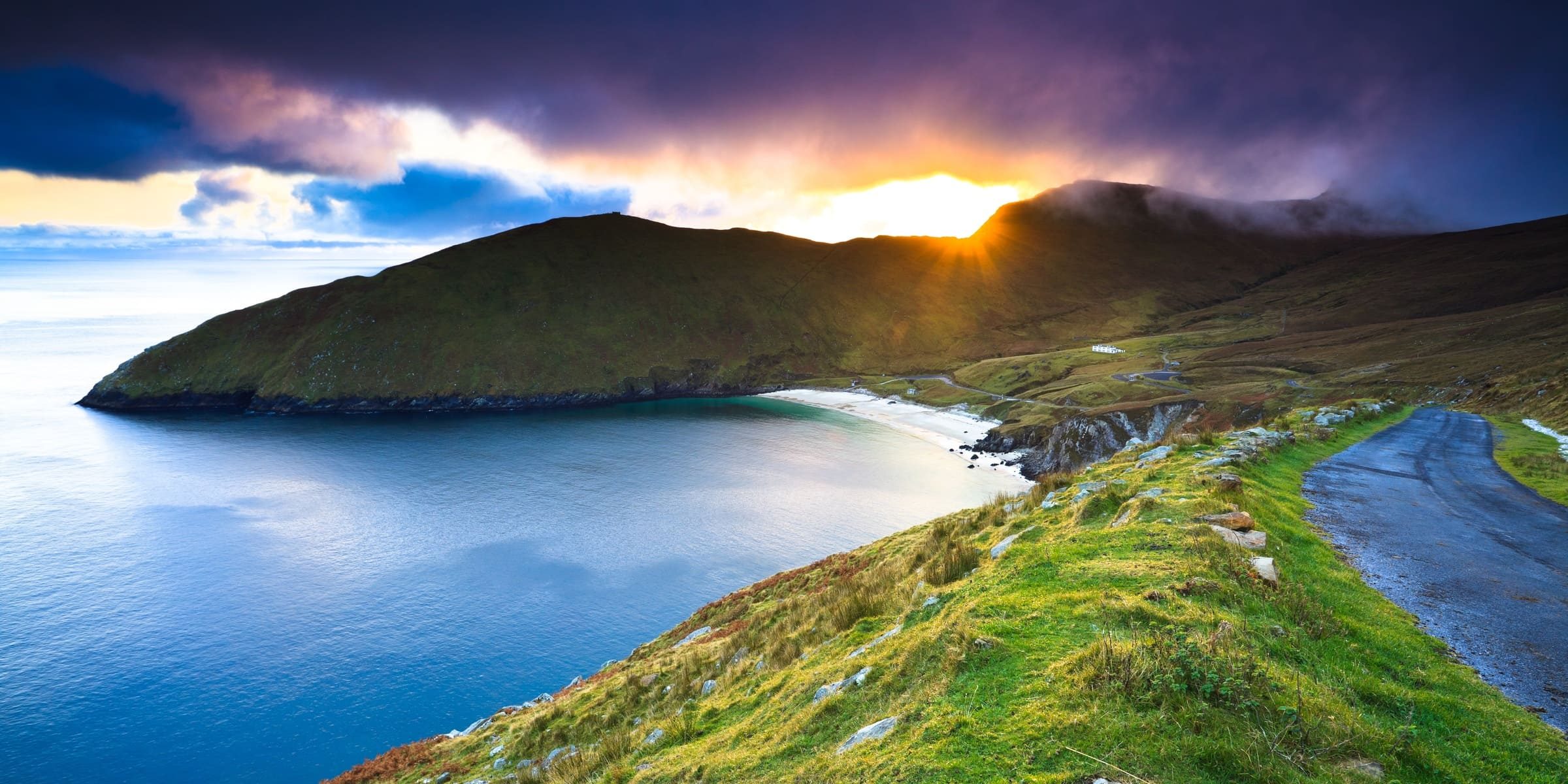 Singlereise nach Nordirland - Achil Island